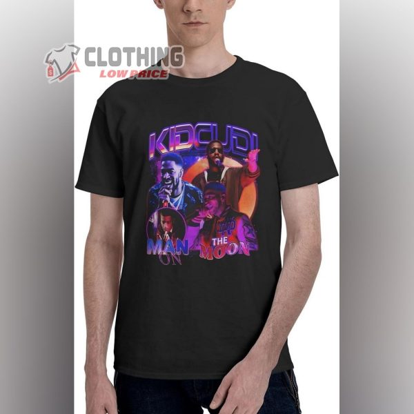 Kid Cudi T-Shirt Summer Fashion Graphic Shirt Gym Fitness Tees