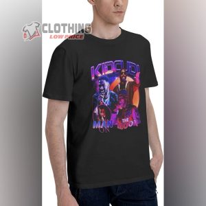 Kid Cudi T-Shirt Summer Fashion Graphic Shirt Gym Fitness Tees