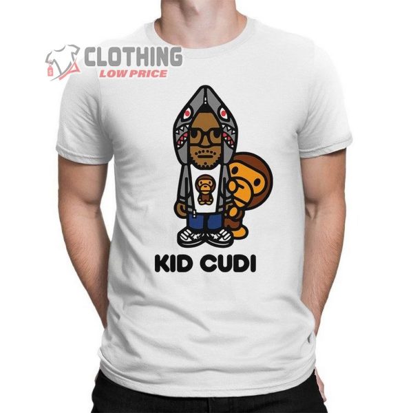 Kid Cudi With Monkey Art T-Shirt