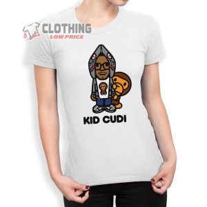 Kid Cudi With Monkey Art T Shirt 2