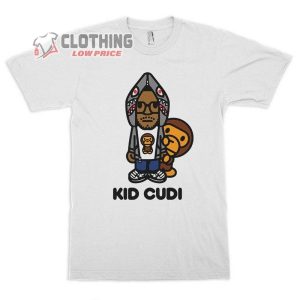 Kid Cudi With Monkey Art T Shirt 3