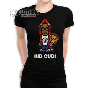 Kid Cudi With Monkey T Shirt 2024 3