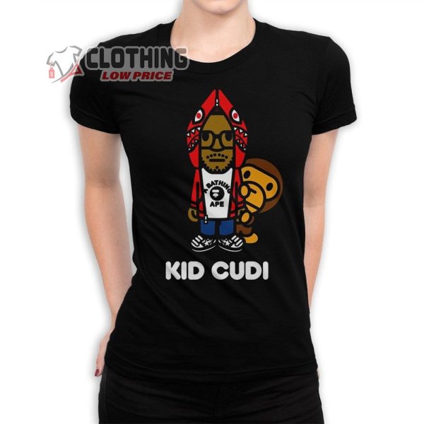 Kid Cudi With Monkey T-Shirt 2024