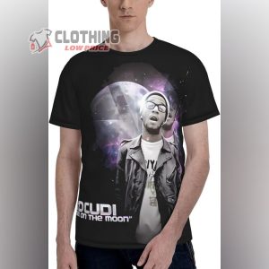 Kid Music Cudi Men’s T-Shirt Graphic Short Sleeve Tops