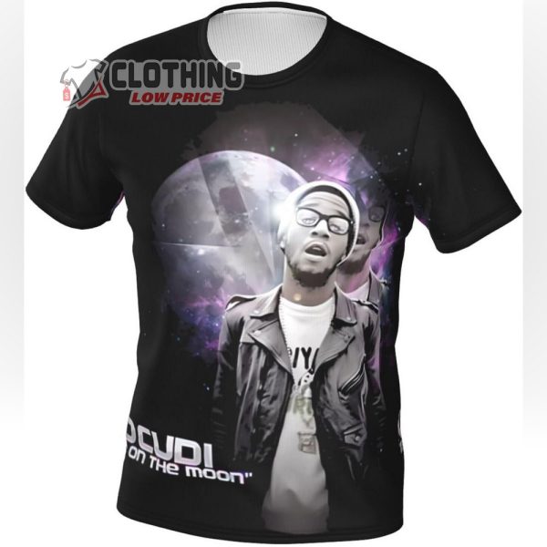 Kid Music Cudi Men’s T-Shirt Graphic Short Sleeve Tops