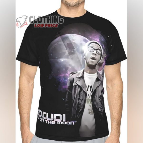 Kid Music Cudi Men’s T-Shirt Graphic Short Sleeve Tops