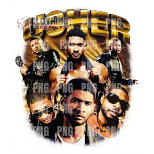 Limited Rapper Usher Shirt Usher Music Tour 2024 2