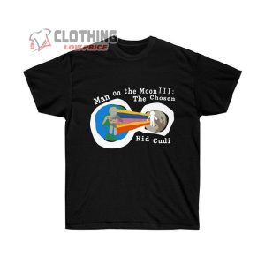 Man On The Moon Iii The Chosen Kid Cudi Album Cotton T Shirt 4