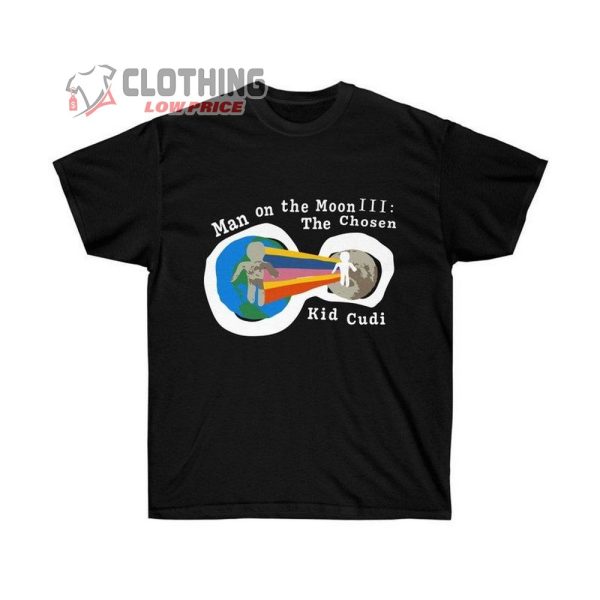 Man On The Moon Iii  The Chosen Kid Cudi Album Cotton T-Shirt