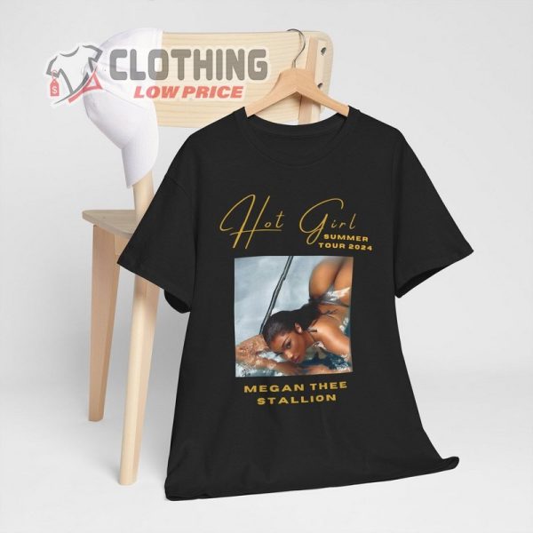 Megan Thee Stallion T- Shirt, Hot Girl Summer Tour 2024 Merch, Megan Thee Stallion Concert Merch, Megan Thee Stallion Fan Gift