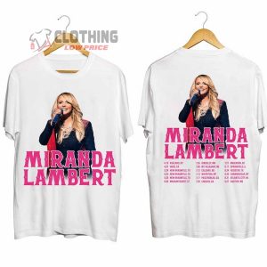 Miranda Lambert Tour 2024 Merch Miranda Lambert Las Vegas Shirt Miranda Lambert Country Music Shirt Miranda Lambert Concert 2024 T Shirt 2