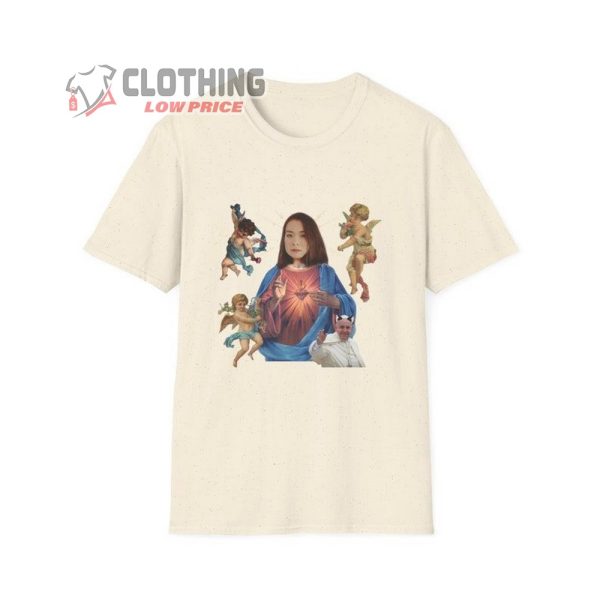 Mistki As Jezus God Unisex Softstyle T-Shirt, Mitski Funny T-Shirt, Mistki Funny As Jesus T-Shirt