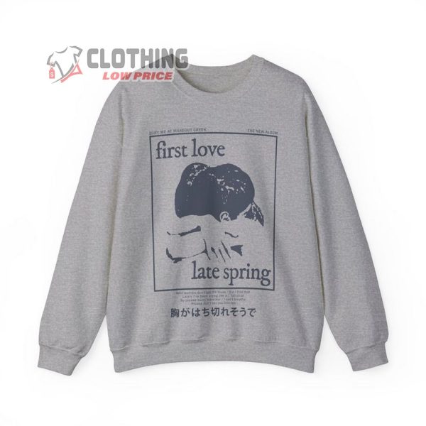 Mitski First Love Late Spring Sweatshirt, T-Shirt Tees Gift Ideas