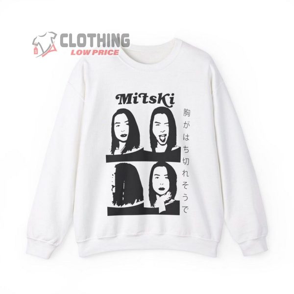 Mitski Sweatshirt, Unisex Heavy Blend™ Crewneck Sweatshirt, T-Shirt Tees