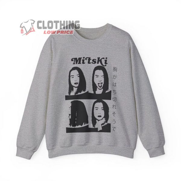 Mitski Sweatshirt, Unisex Heavy Blend™ Crewneck Sweatshirt, T-Shirt Tees