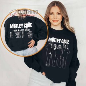 Motley Crue Tour Dates 2024 Merch, One Of Two In Motley Crue, Motley Crue Band Tour 2024 Tee, Motley Crue Clothing
