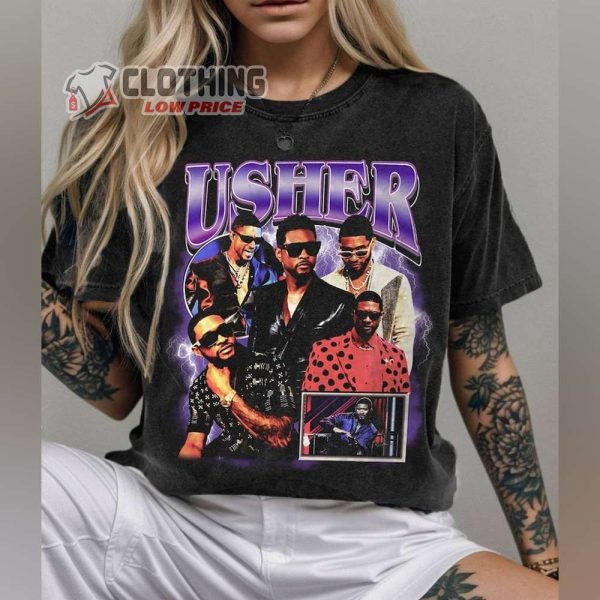 Music Usher Tour 2024, Ushers Rap Concert Tour 2024, Music Ushers Shirt Tee Rapper