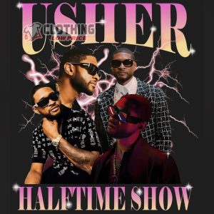 Music Usher Tour 2024, Ushers Rap Concert Tour 2024, Usher Tour Music Concert, Music Ushers Shirt Tee Rapper