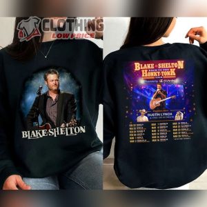 New 2024 Blake Shelton Back To The Honky Tonk Tour T- Shirt, Blake Shelton Tour 2024 Merch Shirt, Blake Shelton Shirt
