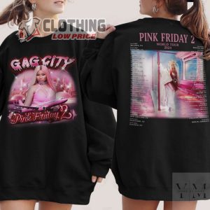 Nicki Minaj Pink Friday 2 Tour Shirt, Gag City Shirt, Nicki Minaj Tour Shirt, Nicki Minaj Statue Sweatshirt, Pink Friday 2 Shirt