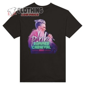 Pink 2024 Summer Carnival T- Shirt, P!Nk Summer Carnival 2024 Shirt, Pink Tour 2024 Merch