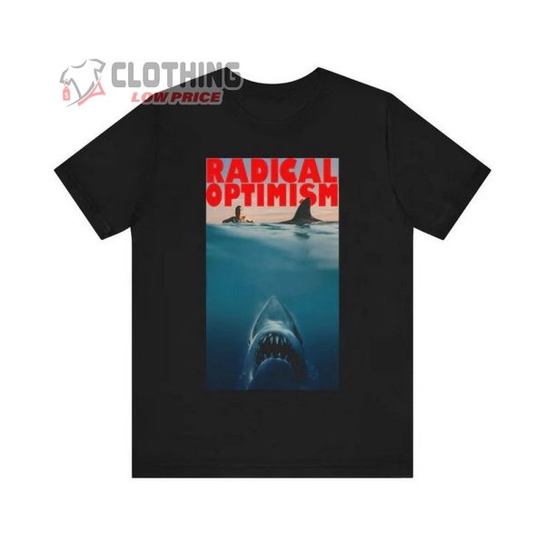 Radical Optimism Merch, Dua Lipa New Album 2024 x JAWS Unisex T-shirt