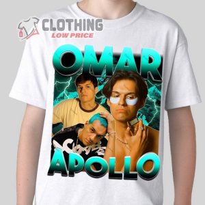 Retro Omar Apollo Shirt, Omar Apollo Sweatshirt, Omar Apollo Hoodie, Don Omar 2024 Concert Merch