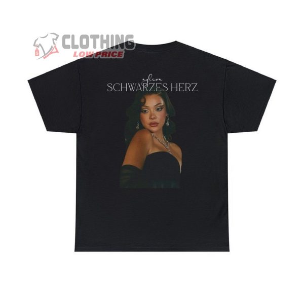 Schwarzes Herz Ayliva Merch, Ayliva Song Shirt, Ayliva Album T-shirt