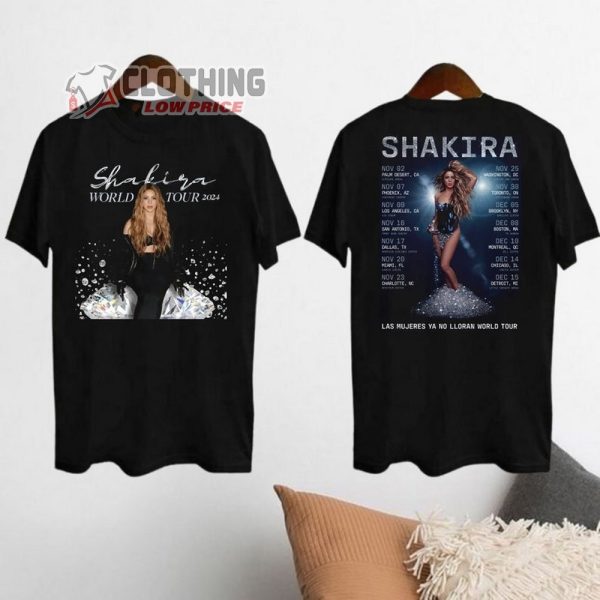 Shakira Coachella 2024 Merch, Ya No Lloran Shakira 2024 Tour Shirt, Shakira Graphic Shirt