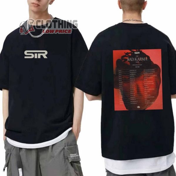 Sir Bad Karma Tour 2024 Tour Merch, Sir 2024 Concert T-shirt