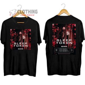 Sleep Token With Bilmuri Merch, Sleep Token 2024 Europe Tour Shirt, Sleep Token Fan Gift T-Shirt