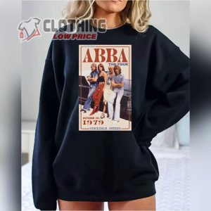 The ABbA Fan Shirt The ABbA Band Tee The ABbA Sweatshirts ABBA Tour 1979 Shirt 2