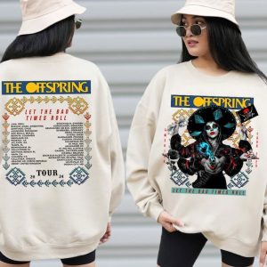 The Offspring Tour 2024 SweatShirt The Offspring Merch Let The Bad Times Roll 2024 Tour SweatShirt 1