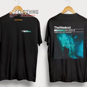 The Weeknd Music Tee, The Weeknd Shirt, The Weeknd Tour Merch, The Weeknd Fan Gift