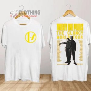 Twenty One Pilots Logo Merch, Twenty One Pilots Fan Shirt, Twenty One Pilots The Clancy World Tour 2024  T-shirt