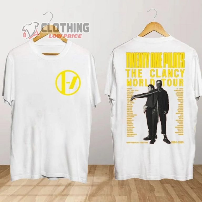 Twenty One Pilots Logo Merch, Twenty One Pilots Fan Shirt, Twenty One