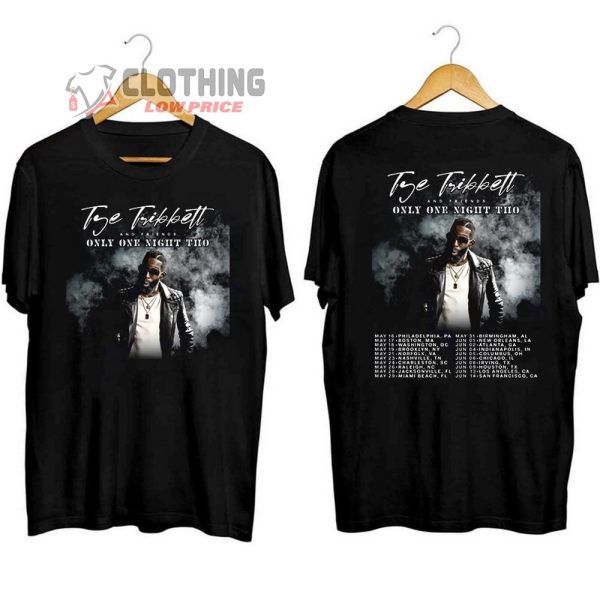 Tye Tribbett And Friends Only One Night Tho 2024 Tour Merch, Tye Tribbett And Friends Shirt, Tye Tribbett Fan T-Shirt