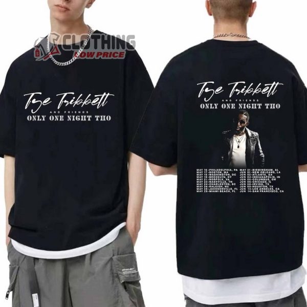 Tye Tribbett Tour 2024 Merch, Tye Tribbett And Friends – Only One Night Tho 2024 Tour  T-Shirt