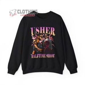 Usher Music Shirt, Usher Concert Tour 2024, Usher Rapper Music Tour, Usher Gift For Fan