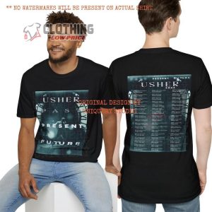 Usher Music Tour Shirt, Usher Music Tee Concert 2024