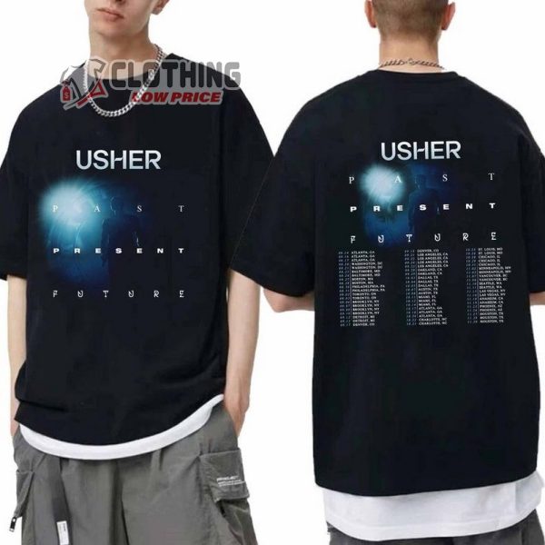 Usher Rapper Music Tour 2024, Concert Tour 2024, Usher Music Gift For Fan 2024