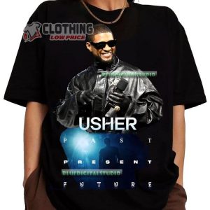 Usher Shirt Tee, Usher Rapper Music Tour 2024