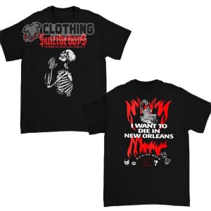 Suicideboys Merch, Suicideboys I Want To Die In New Orleans T-Shirt
