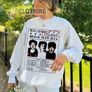 Wallows Model World Tour 2024 Shirt, Wallows Band Fan Shirt, Wallows 2024 Concert Shirt, Model World Tour 2024 Shirt