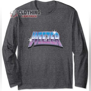 Weezer – Chrome Star Long Sleeve T-Shirt
