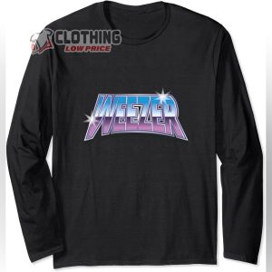 Weezer Chrome Star Long Sleeve T Shirt 3