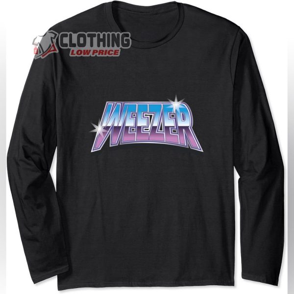 Weezer – Chrome Star Long Sleeve T-Shirt