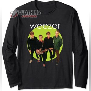 Weezer – Green Album Circle Long Sleeve T-Shirt