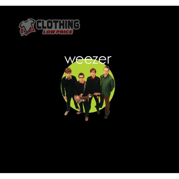 Weezer – Green Album Circle Long Sleeve T-Shirt