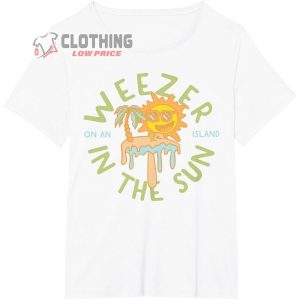 Weezer On An Island In the Sun T Shirt 1